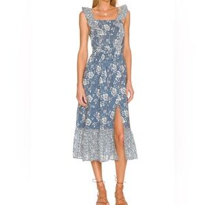 Paige Poppy Dress in Navy Floral